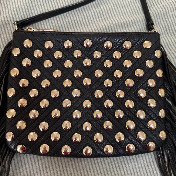 Rebecca Minkoff Leather crossbody bag - Black - GREAT CONDITION - Picture 5 of 7